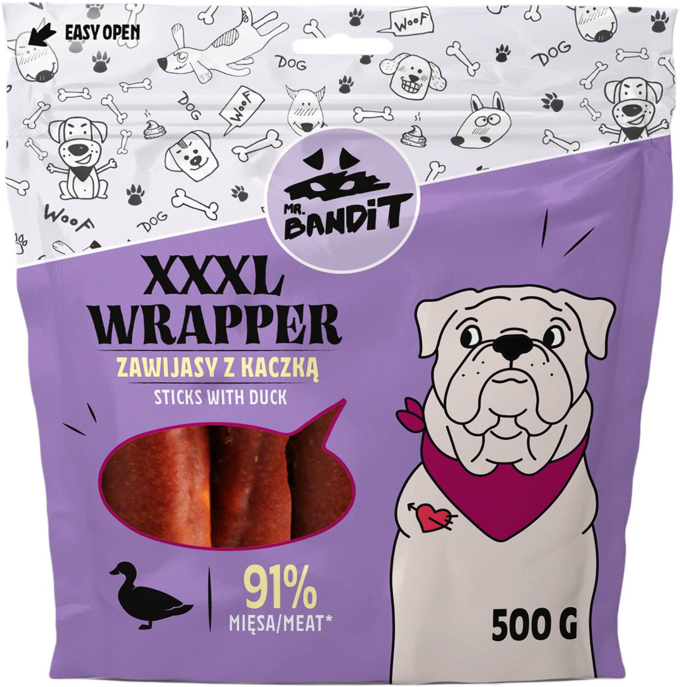 WRAPPER XXXL - zawijas z kaczką